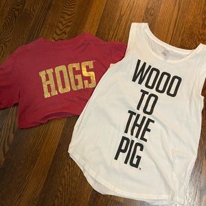 SEVERAL Arkansas Razorbacks Tees